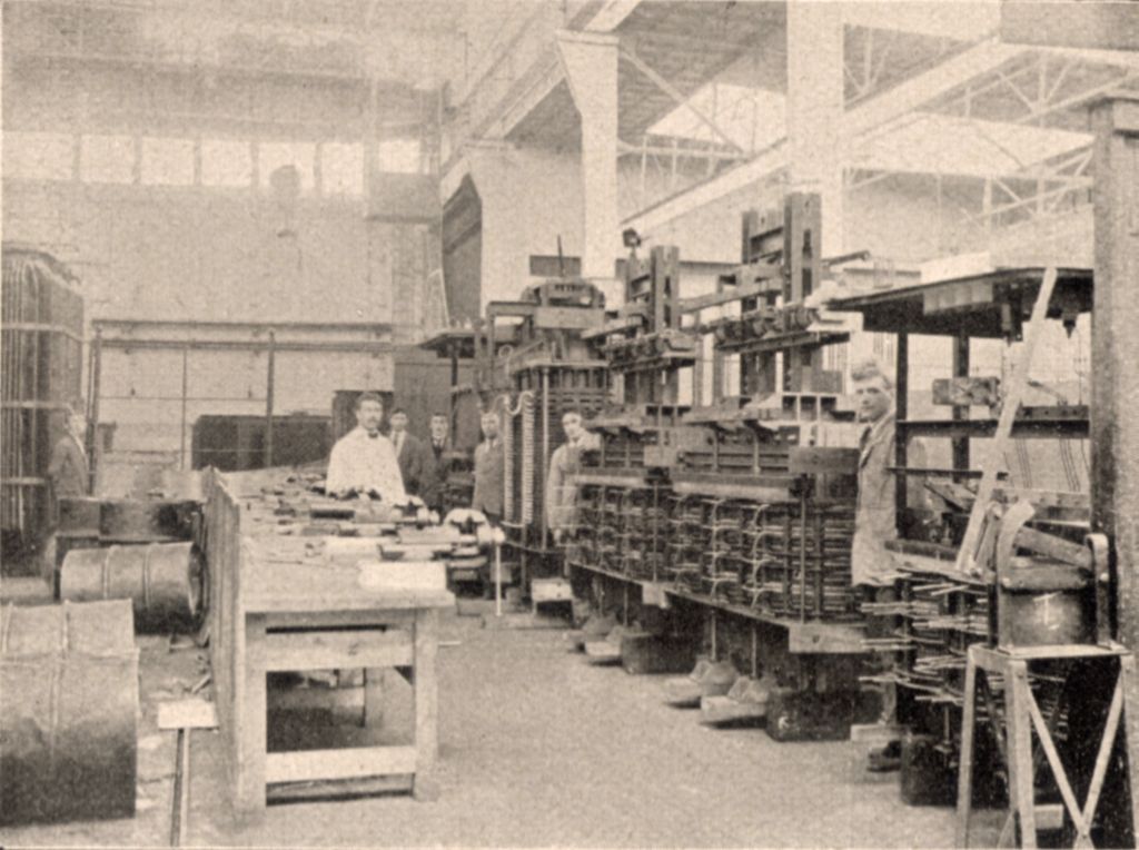 Montage grote motoren 1927