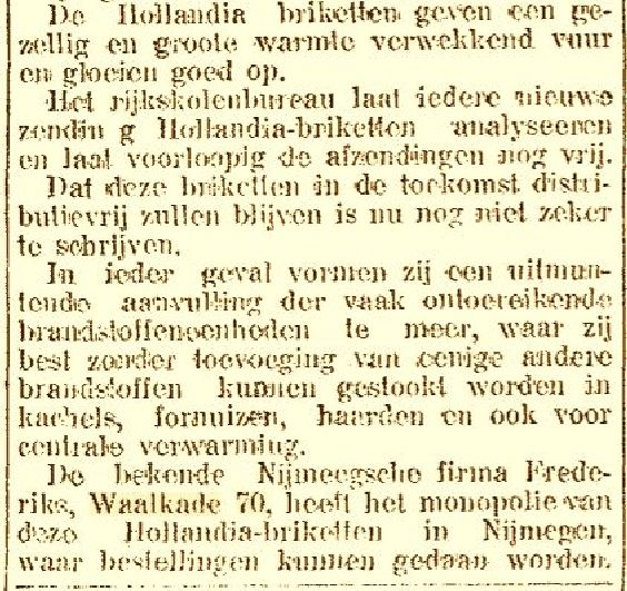 Hollandia Briketten (06-11-1918)