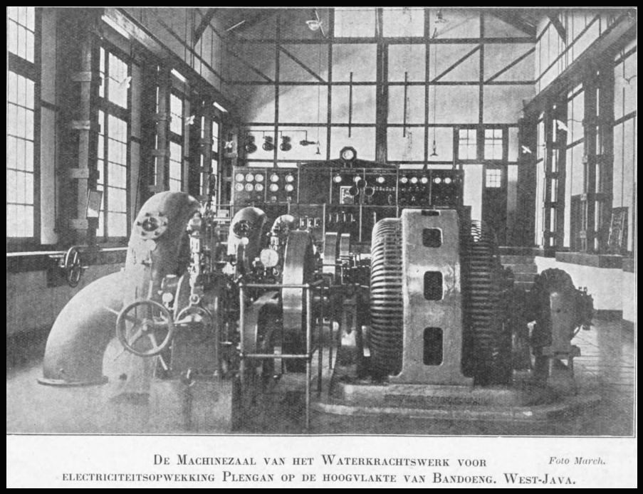 machinezaalwaterkrachtwerk plengan-bandoeng-westjava-1925-slikkerveer