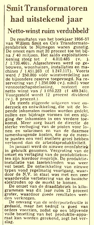 TF Jaarverslag 1956/1957