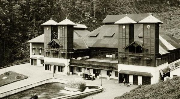 Gebouw zendstation Malabar 1928