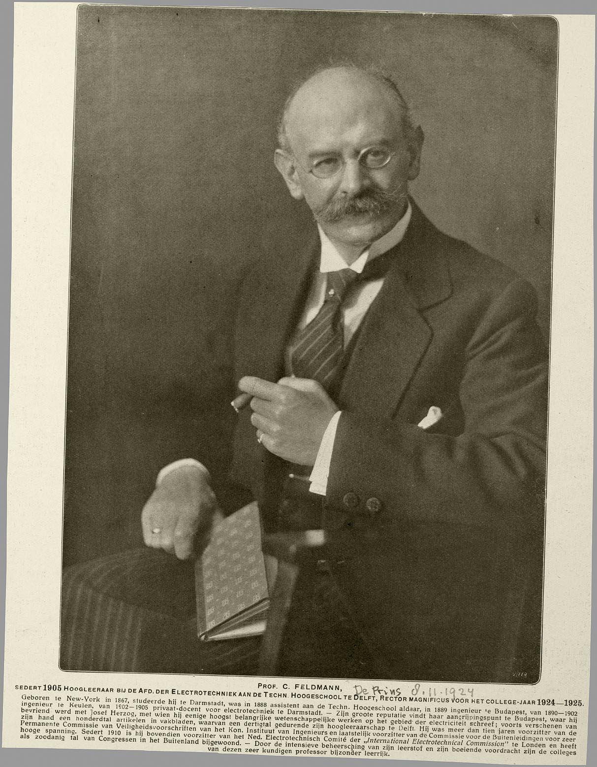 Professor Feldmann 08-11-1924