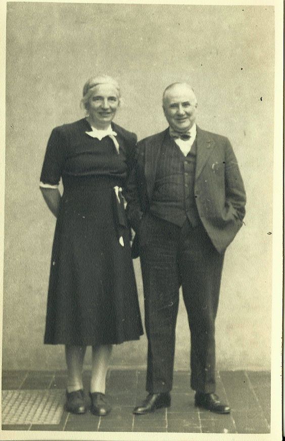 Thomas Rosskopf en zijn vrouw Dina Rosskopf-Lennarz (1894-1983)