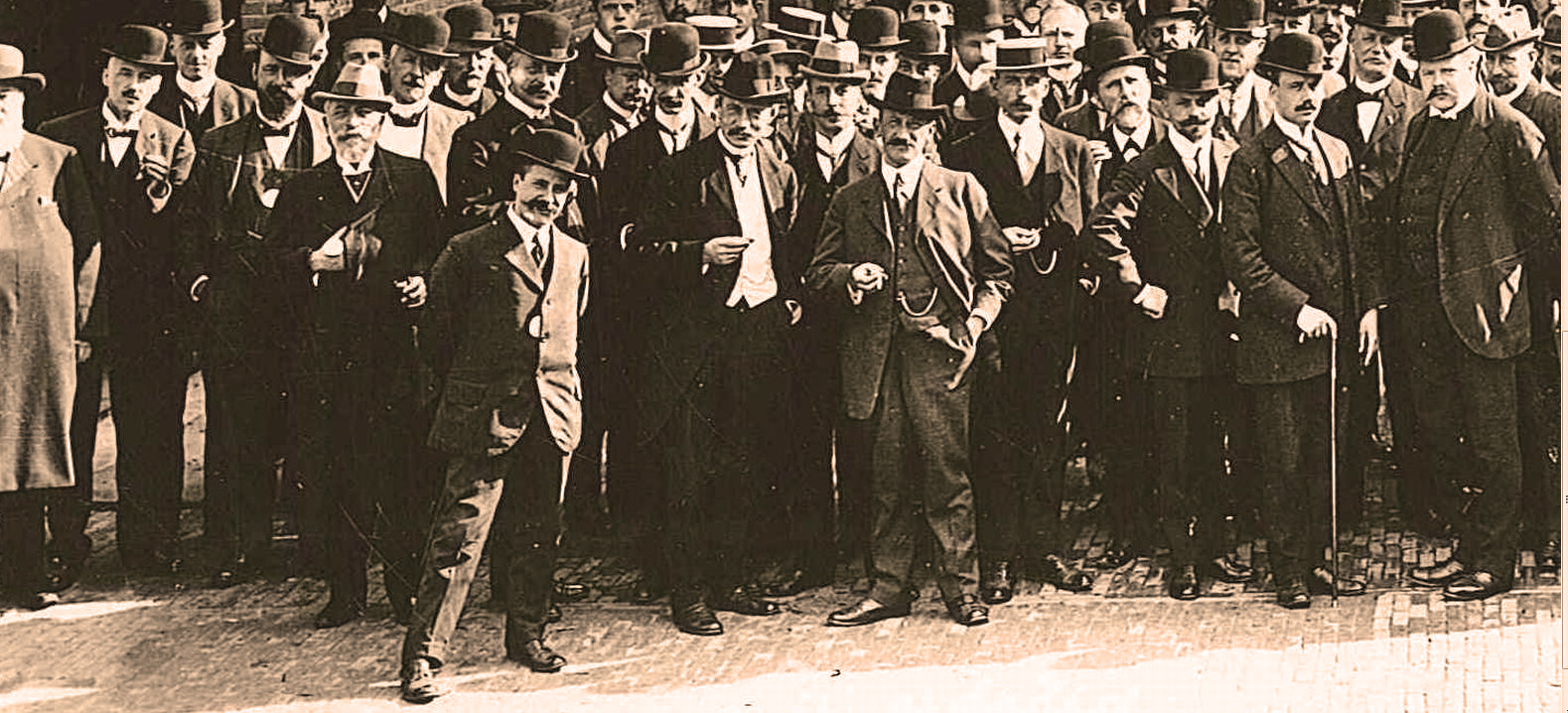 Bezoek KIVI 23-09-1911 aan Smit Slikkerveer met Thomas Rosskopf
