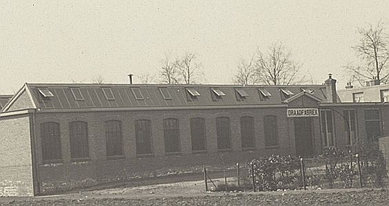 Het Smit Draad gebouw aan de Groenestraat in 1916