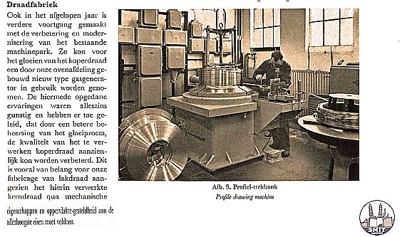 Profieltrekbank Smit Draad 1958