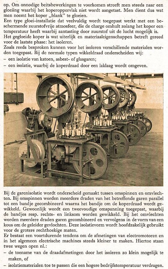 Fabricage van wikkeldraad (1961)