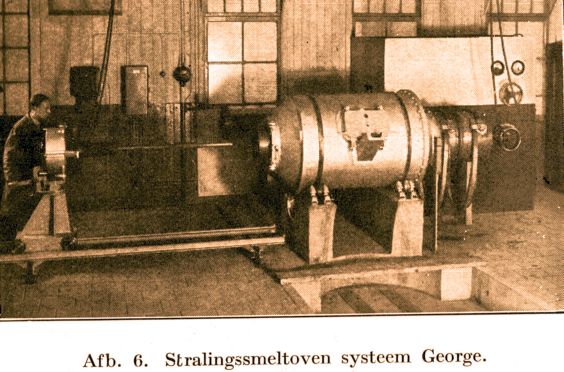 De allereerste oven geproduceerd bij Smit Ovens, de zgn. George oven (1936)