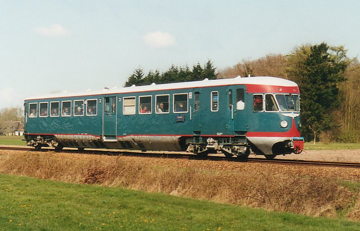 Blauwe Engel, een dieselelektrische trein gemaakt door Smit Slikkerveer in samenwerking met Alan & co. Rotterdam.