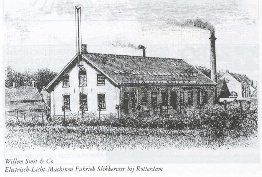 Electrisch Licht Machinenfabriek Smit Slikkerveer 1882