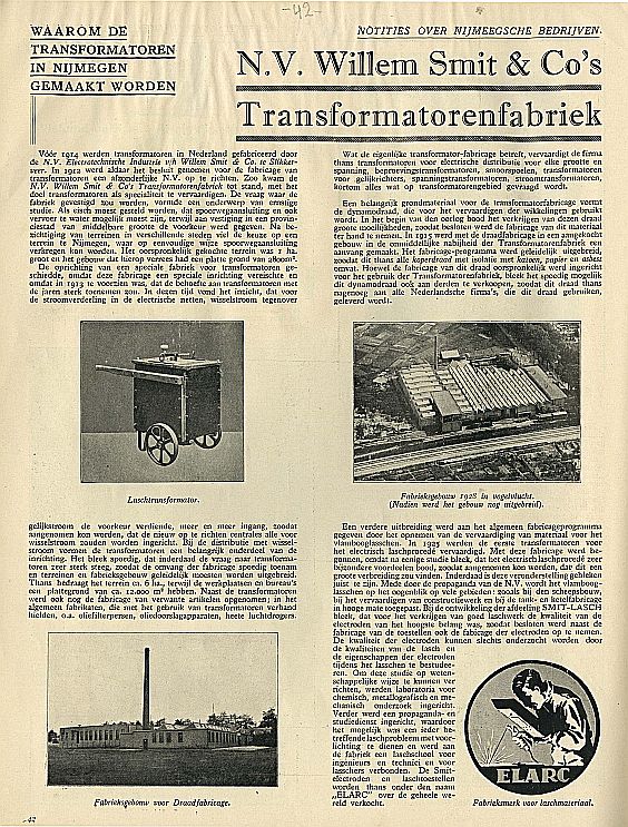 Waarom transformatoren in Nederland gemaakt worden (artikel uit Ons Nederland 1932)