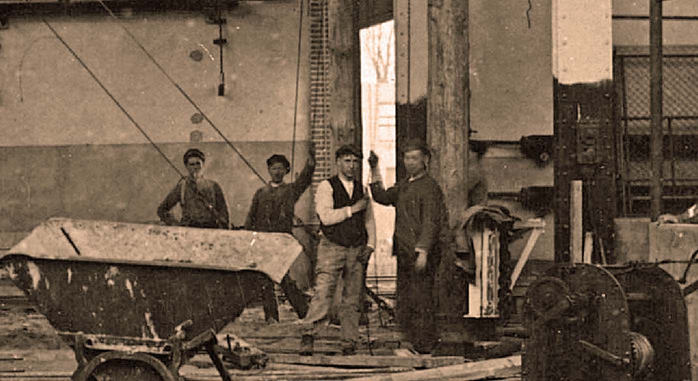 Grote montagehal Willem Smit & Co's Transformatoren  (1919)