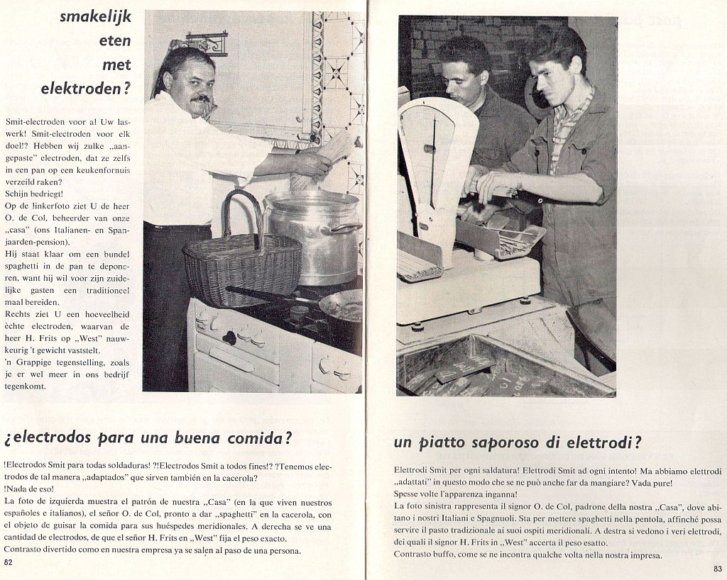 Eerste migranten werken bij Smit Electrodenfabriek (1964)